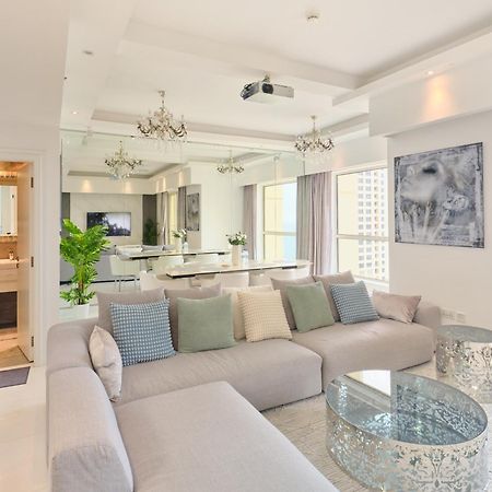 Jbr Beachfront Luxe Apartment All Rooms Sea Facing Dubai Bagian luar foto