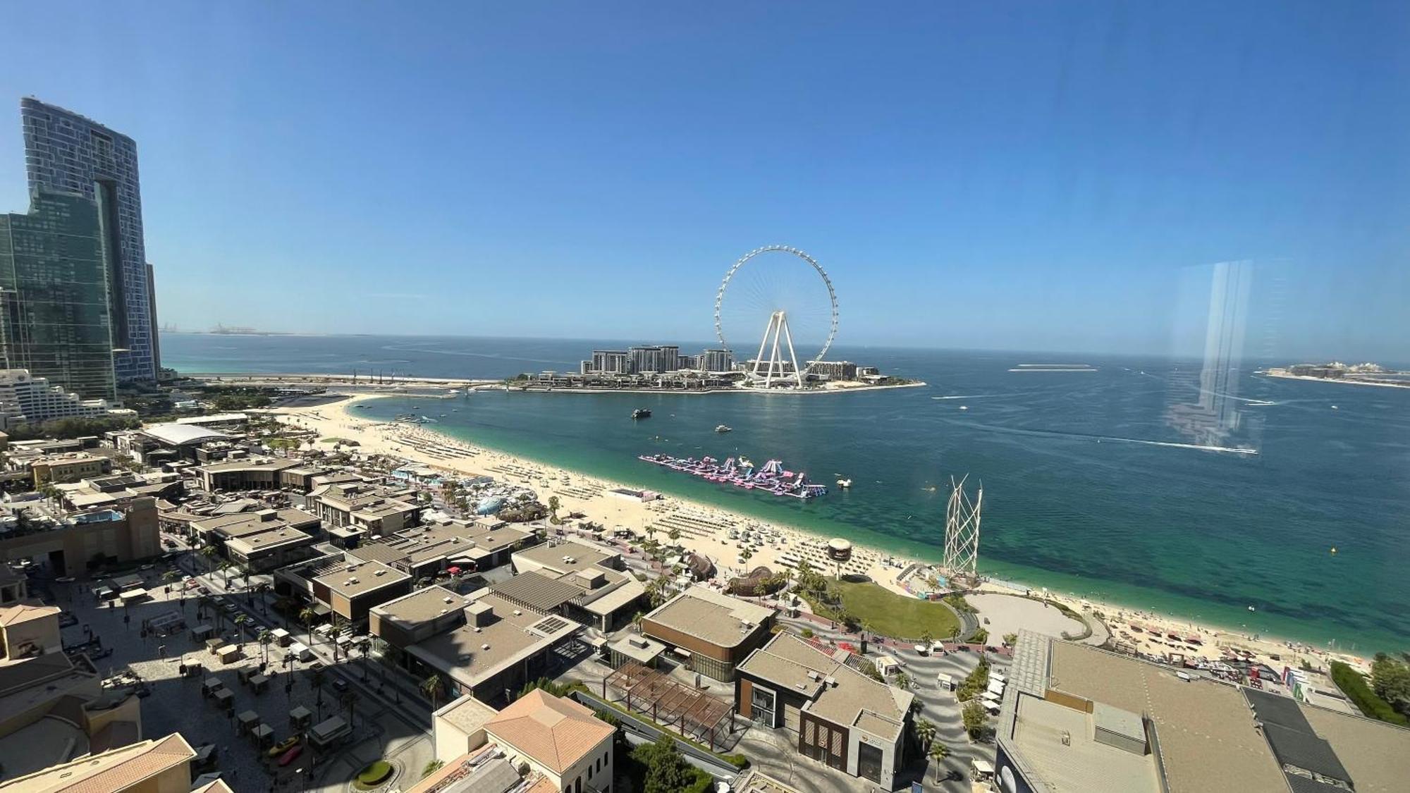 Jbr Beachfront Luxe Apartment All Rooms Sea Facing Dubai Bagian luar foto