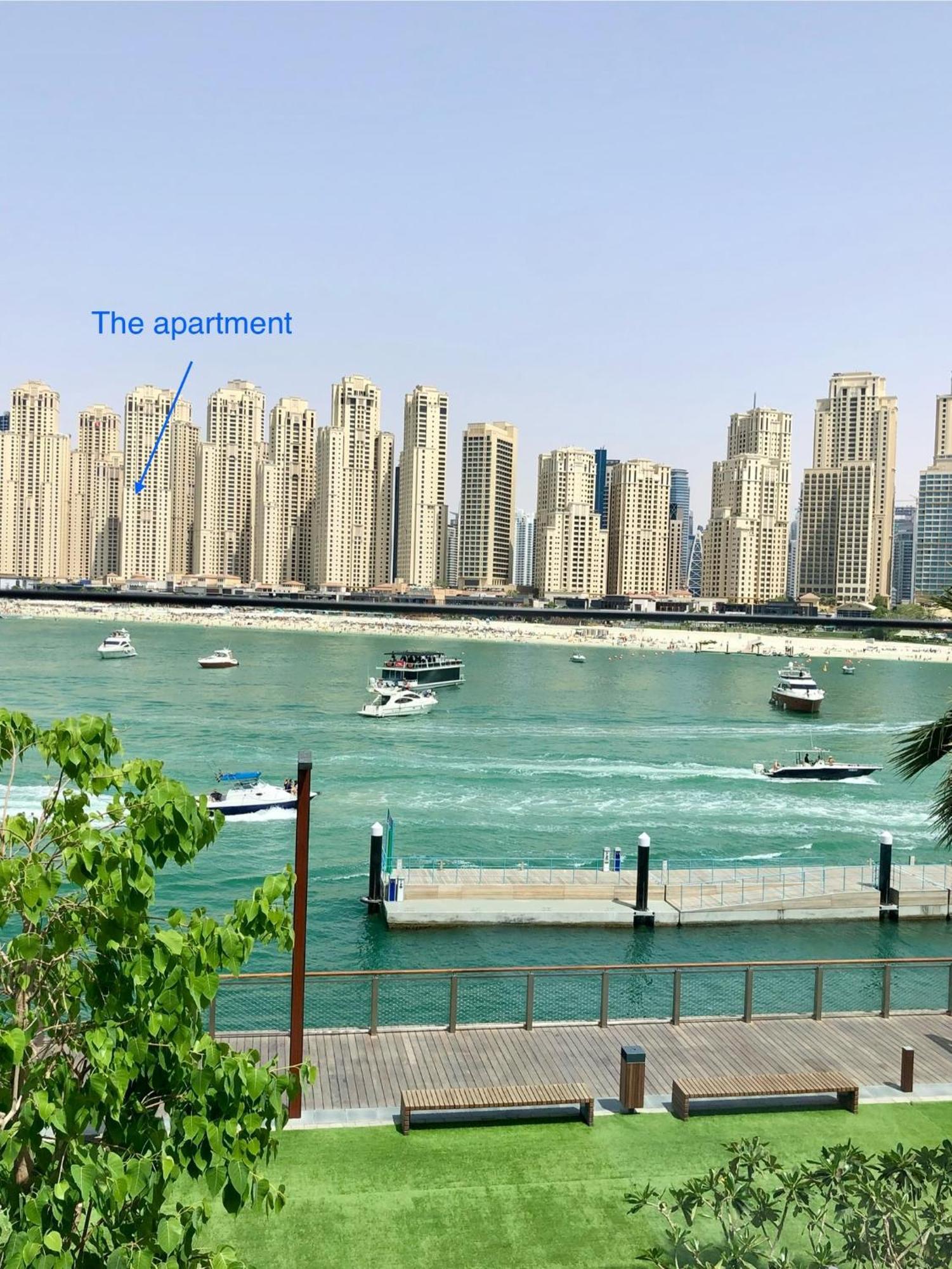 Jbr Beachfront Luxe Apartment All Rooms Sea Facing Dubai Bagian luar foto