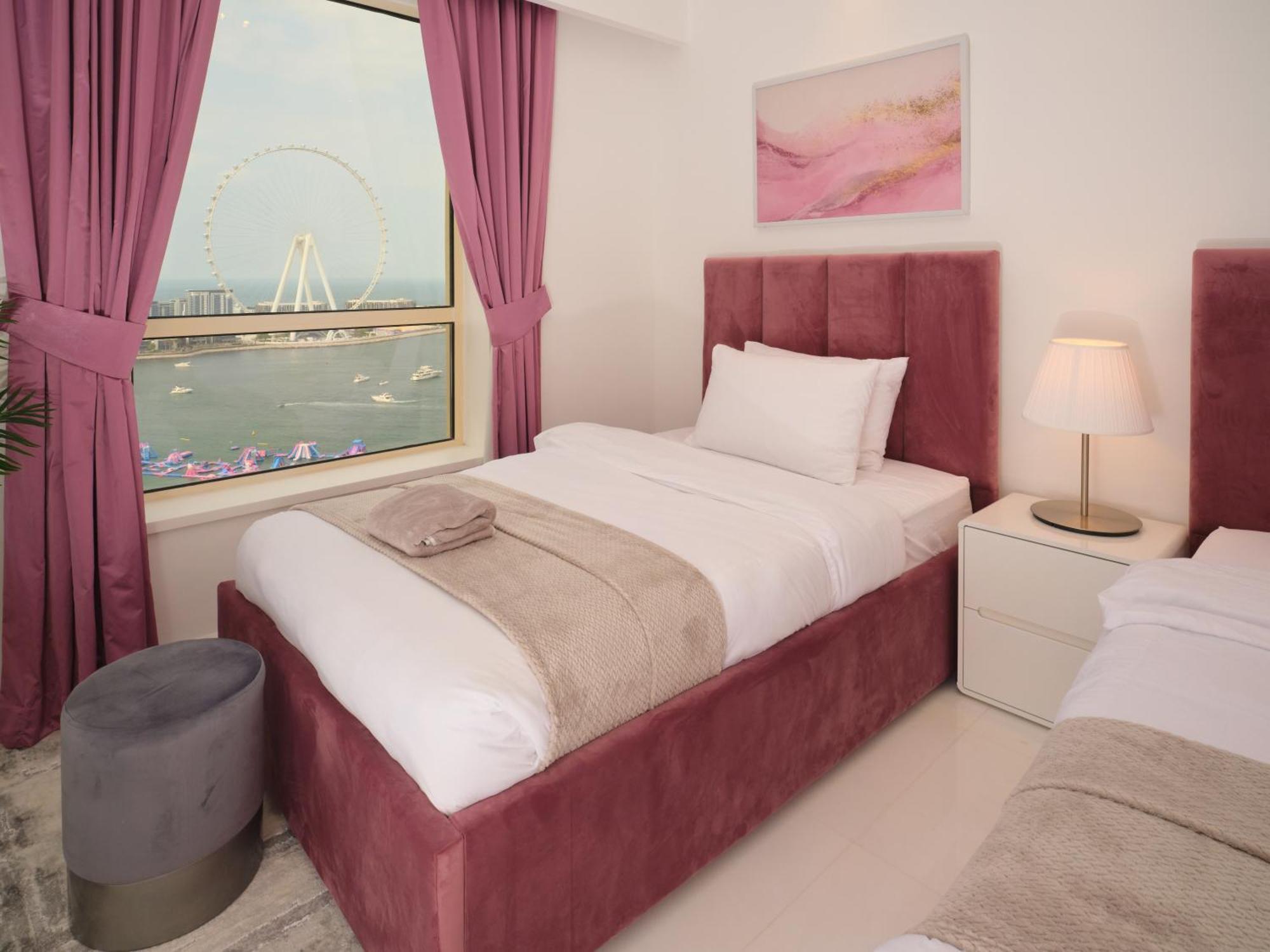 Jbr Beachfront Luxe Apartment All Rooms Sea Facing Dubai Bagian luar foto