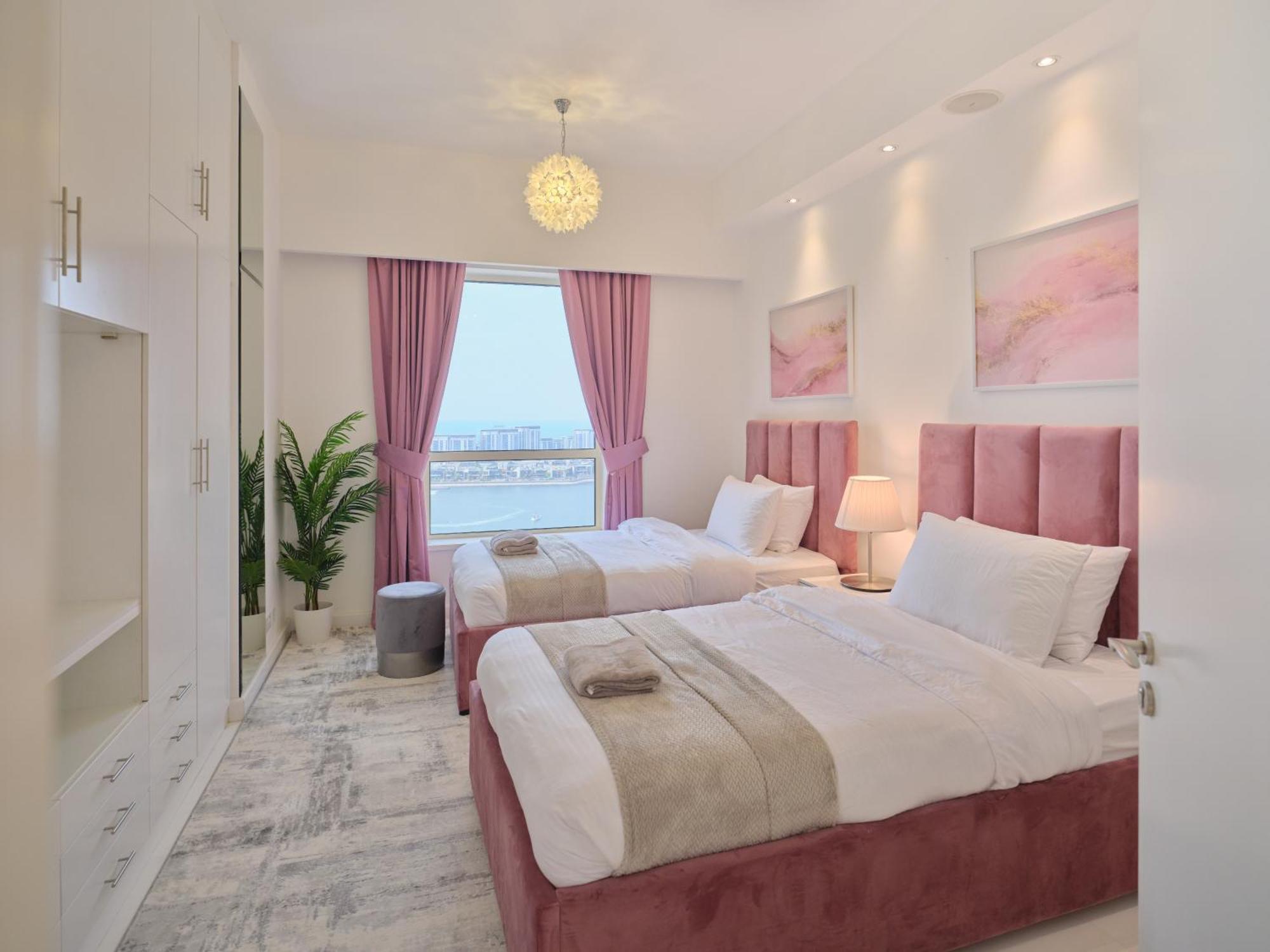 Jbr Beachfront Luxe Apartment All Rooms Sea Facing Dubai Bagian luar foto