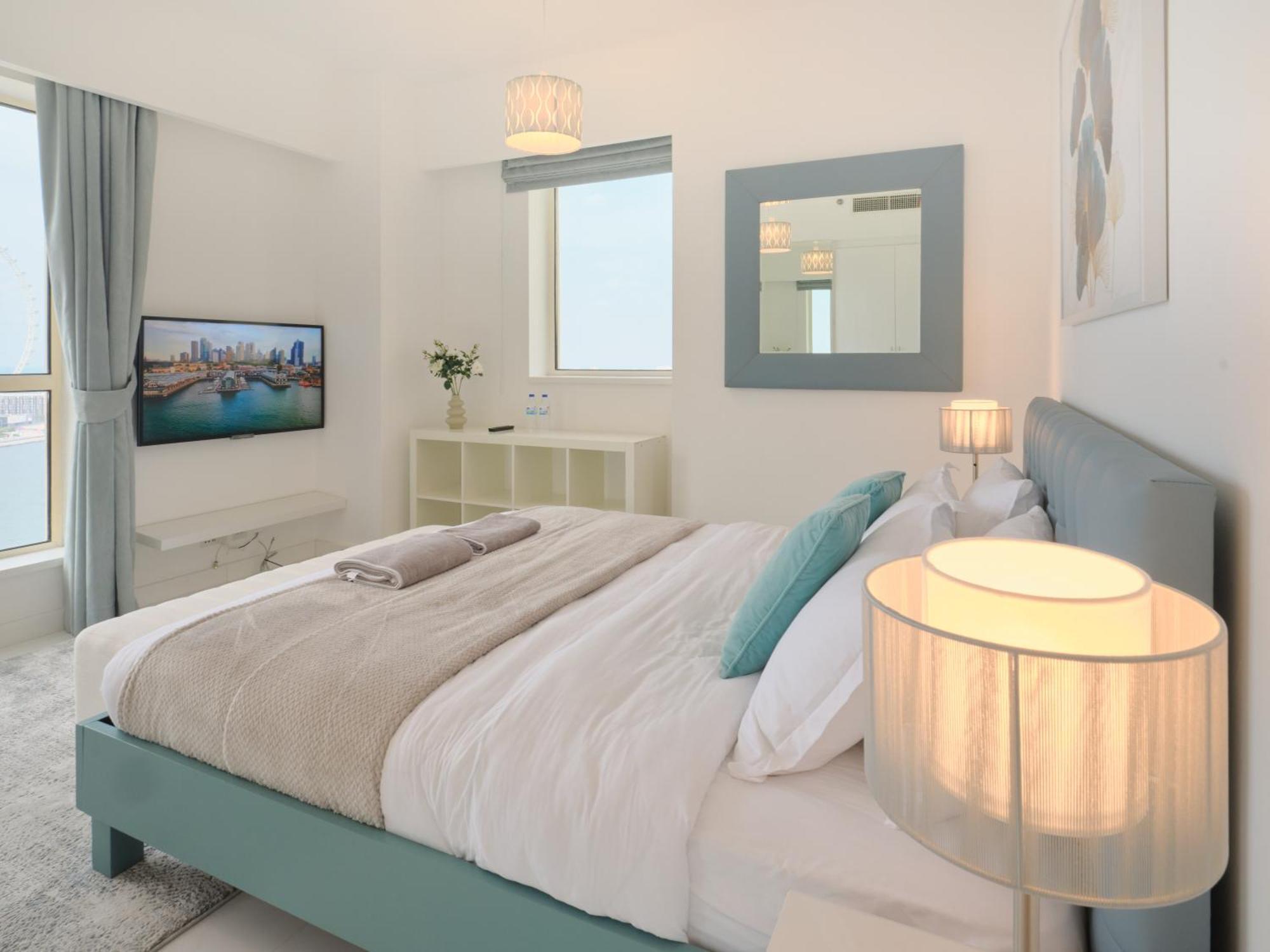 Jbr Beachfront Luxe Apartment All Rooms Sea Facing Dubai Bagian luar foto