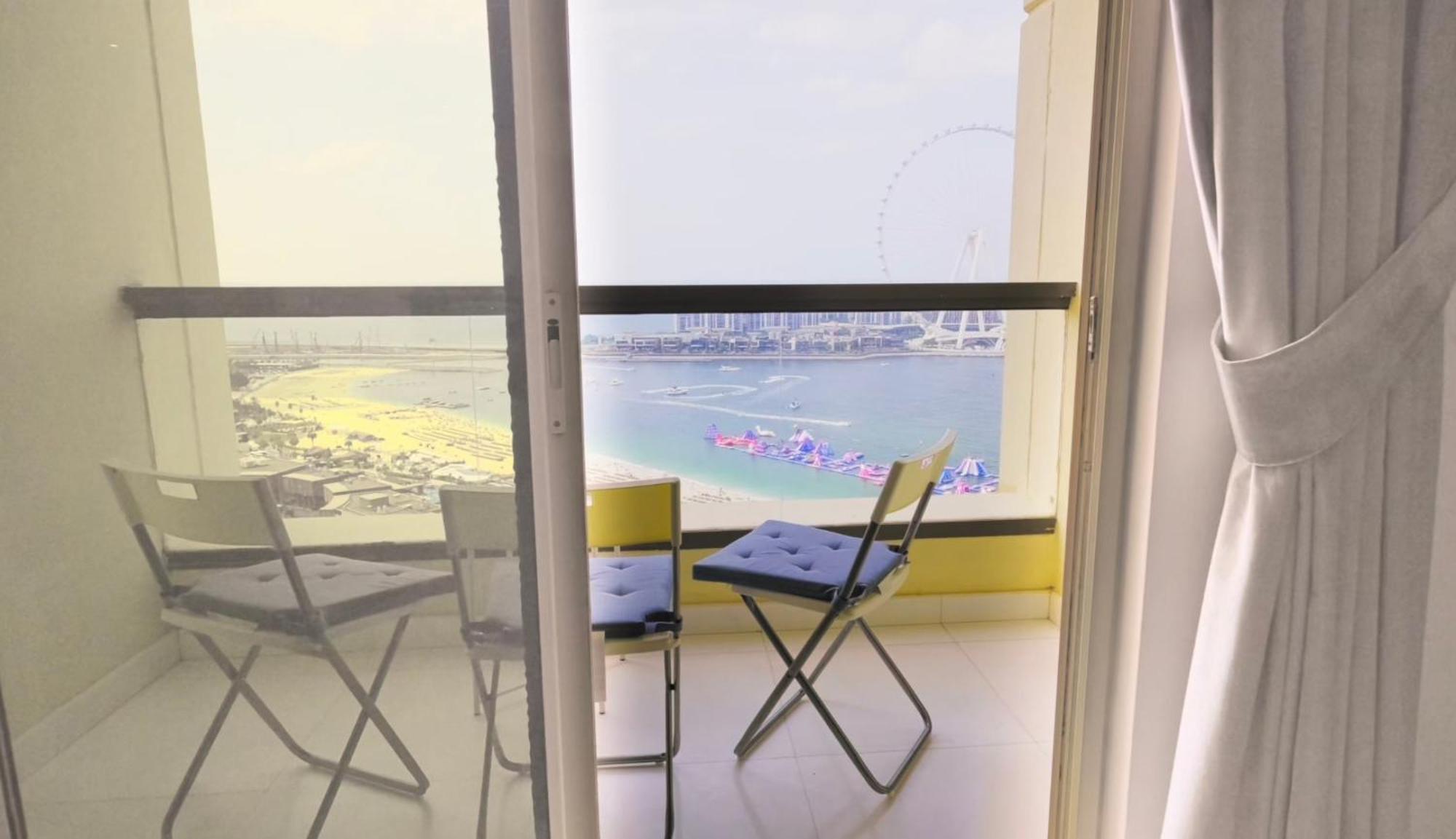 Jbr Beachfront Luxe Apartment All Rooms Sea Facing Dubai Bagian luar foto